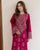 JAZMIN - 2PC DHANAK EMBROIDERED SHIRT WITH DHANAK TROUSER